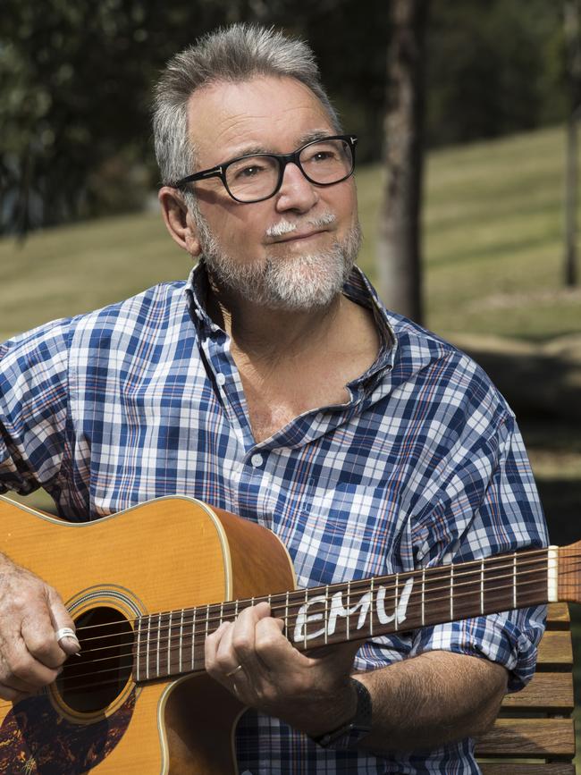 John Williamson photographed in Sydney in September 2019. Picture: Anna Warr