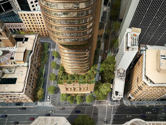 Pitt and Bridge Street Precinct artist impression.