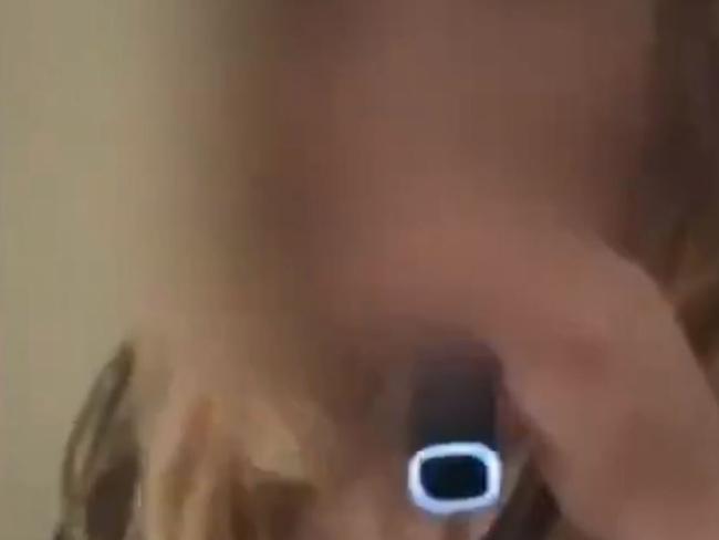 Child protection authorities have been alerted after shocking video emerged of a young girl filmed vaping in Adelaide’s north. Picture: 7NEWS Adelaide