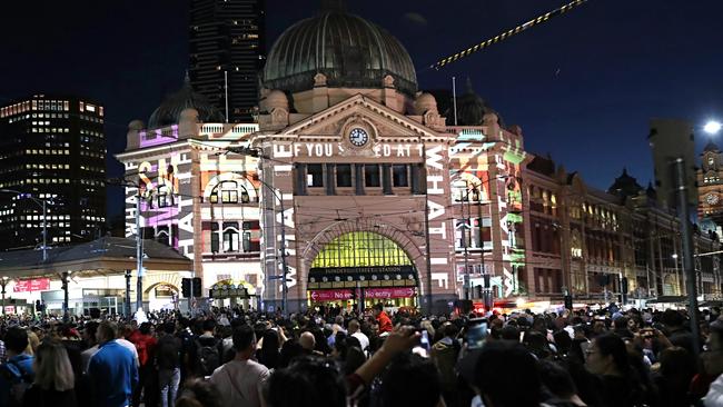 Melbourne’s night-life has struggled in the aftermath of the pandemic. Picture: Alex Coppel.