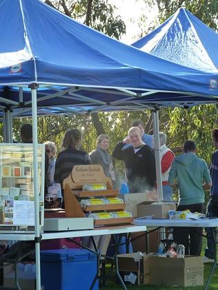 Kangaroo Island market.