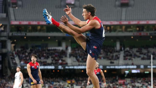 The MCG can operate at 25 per cent crowd capacity for the Melbourne-Essendon game this weekend. Picture: Michael Klein