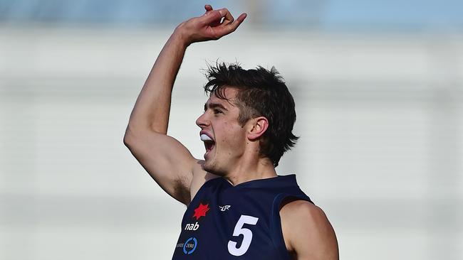 Patrick Naish in action for Vic Metro. Picture: Stephen Harman.