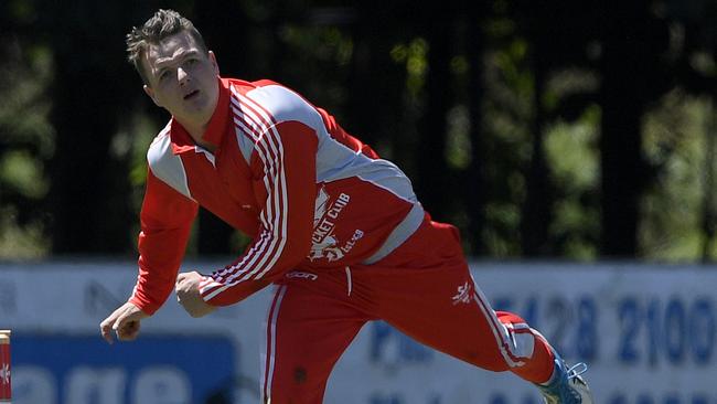 Jarryd Vernon has joined VTCA club Spotswood. Picture: Andy Brownbill