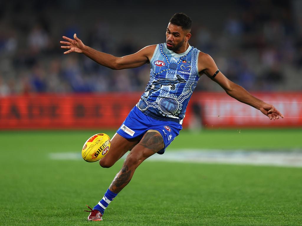 Tarryn Thomas was drafted at pick eight in the 2018 AFL draft. Picture: Getty Images