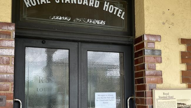 The Royal Standard Hotel in Toora went into liquidation this week. Picture: Jack Colantuono