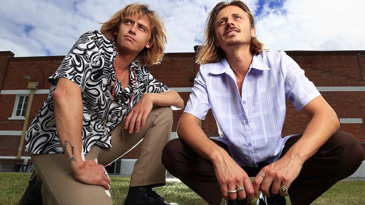 Australian brothers Lime Cordiale, aka Louis and Oli and Leimbach. Picture: Adam Head