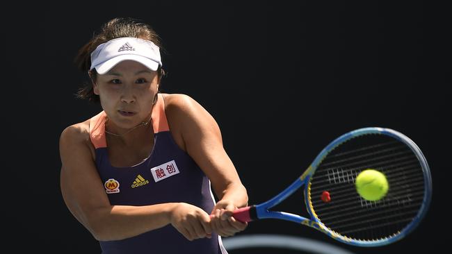 Shuai Peng of China has won the Wimbledon and French Open doubles titles alongside Taiwan‘s Hsieh Su-wei. Photo by Fred Lee/Getty Images