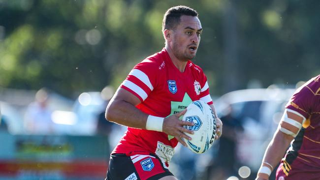 Brad Takairangi bagged a double and kicked five goals for South West at Kirkham Park. Picture Warren Gannon Photography