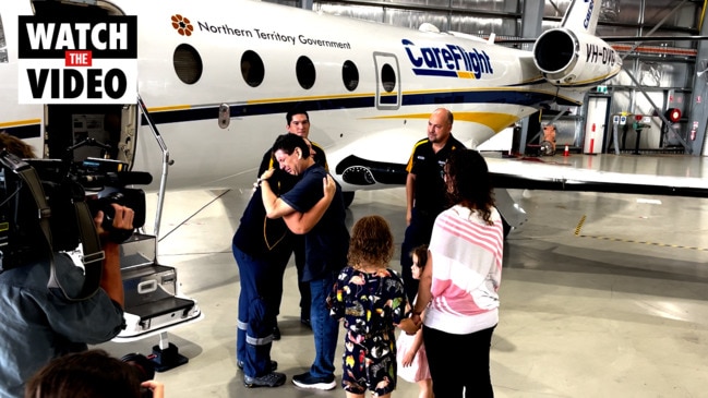 Man reunited with CareFlight staff who saved his life