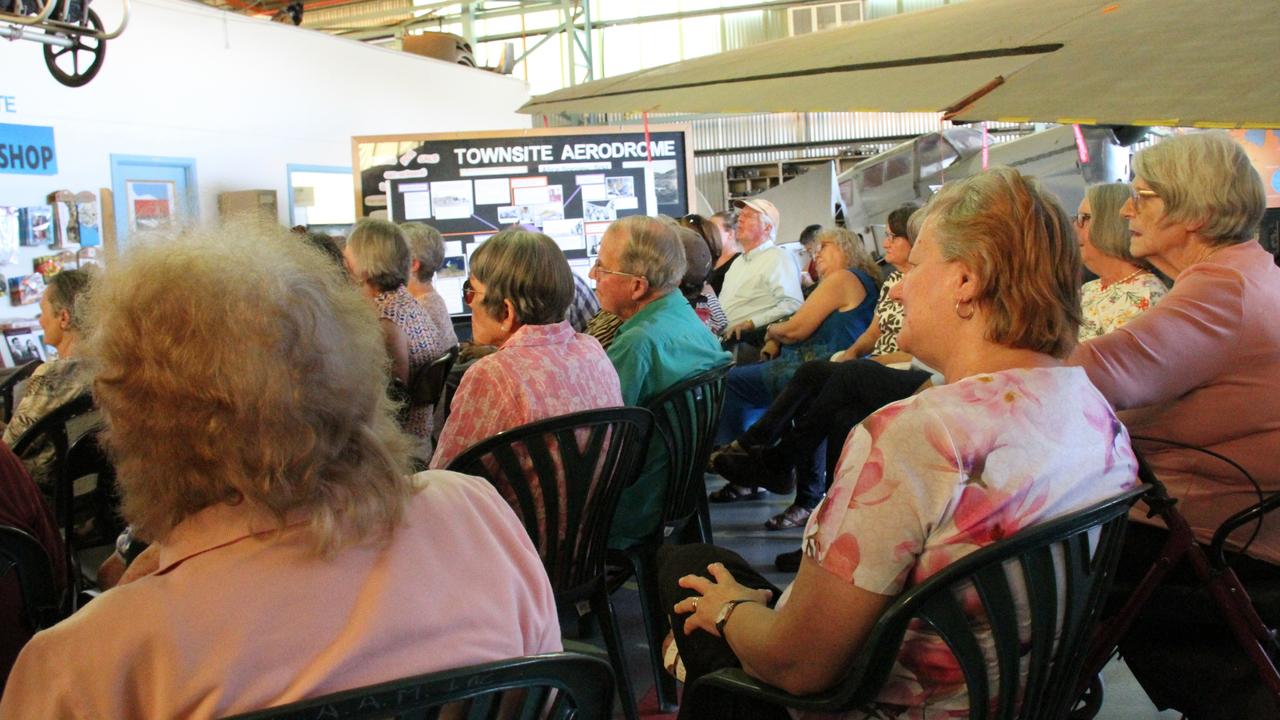 The Central Australian Aviation Museum honoured the 50th anniversary of Cyclone Tracy by highlighting the role Alice Springs and pilots played in the aftermath of the disaster. Picture: Gera Kazakov