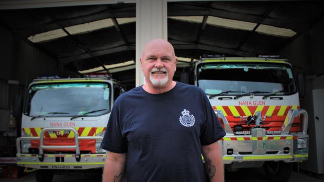 John Lardner, captain of the Nana Glen RFS brigade has been nominated for an Australia Day award after putting his own life at risk to protect his community during the 2019/20 bushfires. Photo: Tim Jarrett