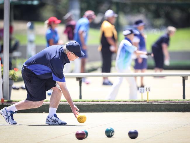 Lawn bowls on the Gold Coast. Picture: Paul Harris Photographer