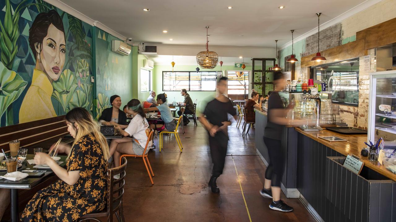 Cafe O-Mai at Annerley. Picture: Mark Cranitch.