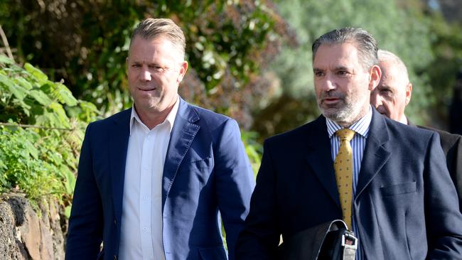 The court was told former AFL star Glenn Archer had ‘zero idea’ he injured a cyclist until police called. Picture: NCA NewsWire / Andrew Henshaw