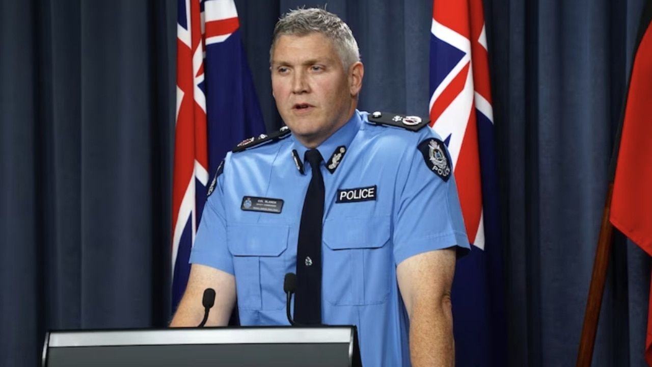 WA Police Commissioner Col Blanch said he was comfortable with the police response. Picture: ABC