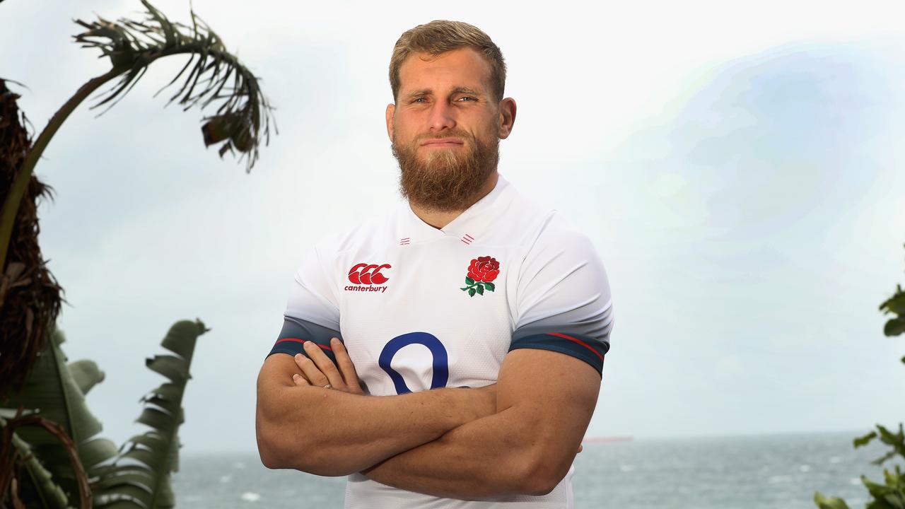 Brad Shields is in line to make his England debut after being named on the bench for their Test against the Springboks.