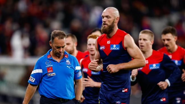 Clarko was watching a different game. (Photo by Dylan Burns/AFL Photos via Getty Images)