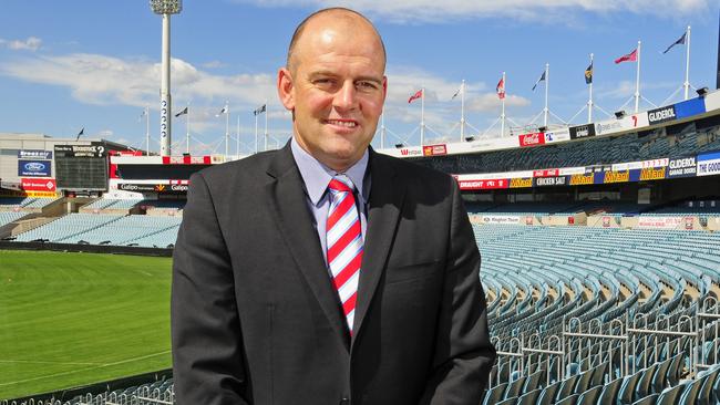 SANFL chief executive Darren Chandler has announced a mandatory Covid-19 vaccination plan for SANFL staff and players. Picture: Supplied