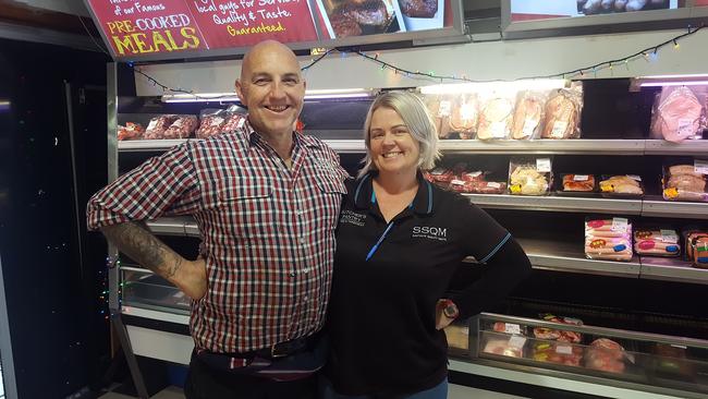 NEW FRONTIER: Robert and Elisha Beil have made big changes to Southside Quality Meats after the Warrego Highway roadworks of 2018. Photo: Lachlan Berlin