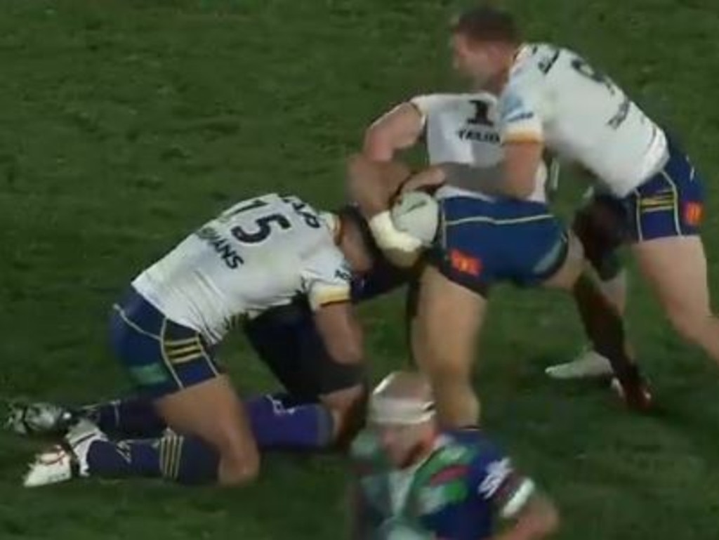 NRL 2024: Dallin Watene-Zelezniak accuses Joe Ofahengaue of 'squirrel grip'  as Parramatta Eels win 30-20 over Warriors | CODE Sports