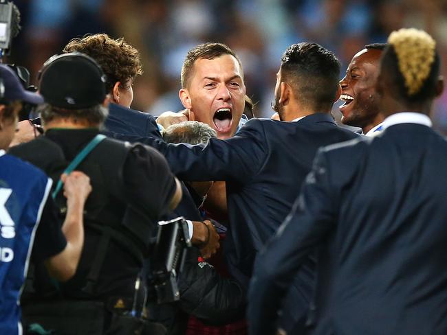 Sydney’s hero is swamped.