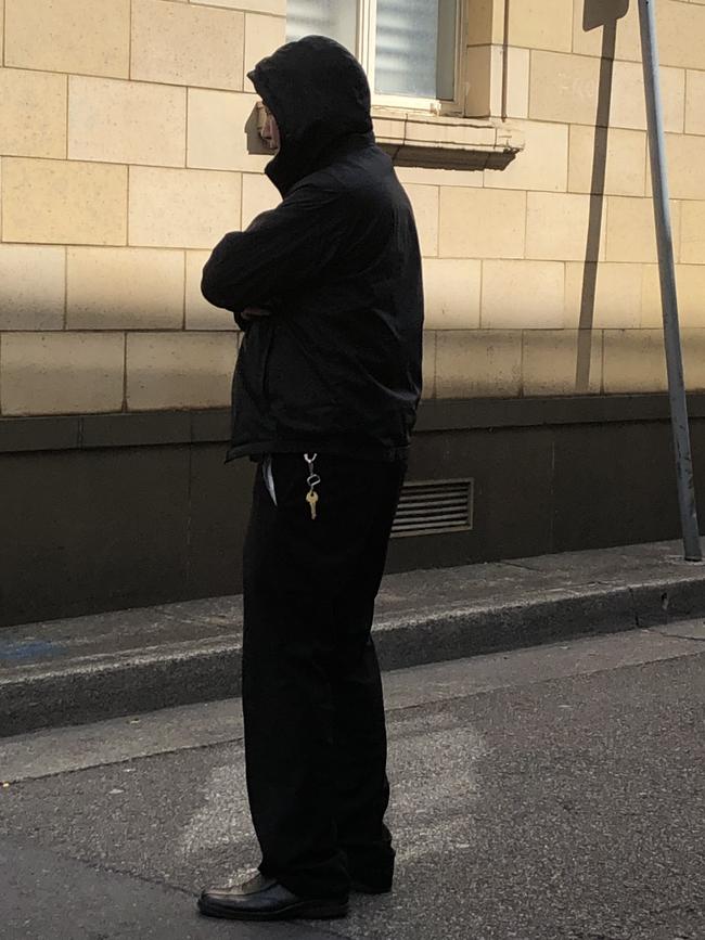 Wueqi Ke after his court appearance today.
