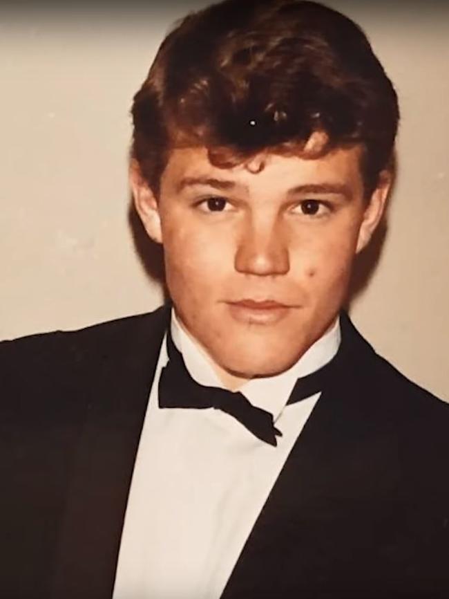 A young Scott Morrison from the video.