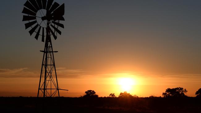 Tibooburra will reach a scorching 43C. Picture: Peter Lorimer.