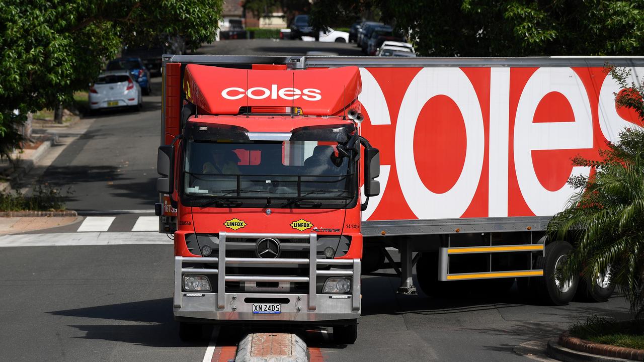 The infected staff member worked at a Coles distribution centre in Melbourne’s south east. Picture: AAP Image/Joel Carrett.