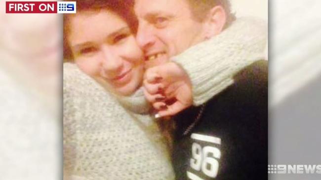 Felicity Chafer Smith and boyfriend Clinton Phillips. Picture: Channel 9