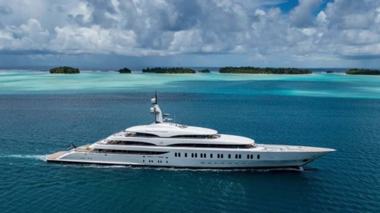 It emerged last month James Packer was selling the luxury yacht from which he fronted last year’s damning NSW inquiry via videolink. Picture: Burgess