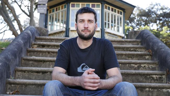 Hunter Valley coalminer Ben Renyard. Picture: John Feder.