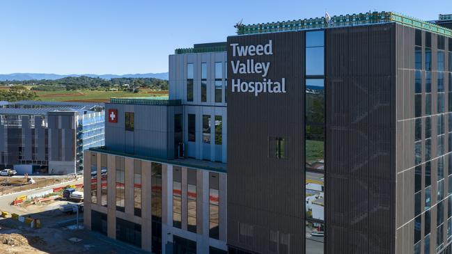 The new Tweed Valley Hospital is set to open in early 2024. Picture: Contributed