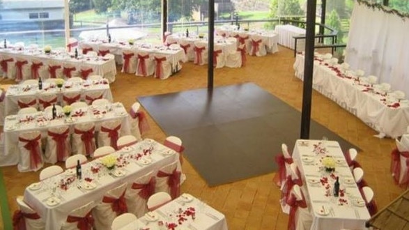 A previous wedding held at the Maleny Country Estate.