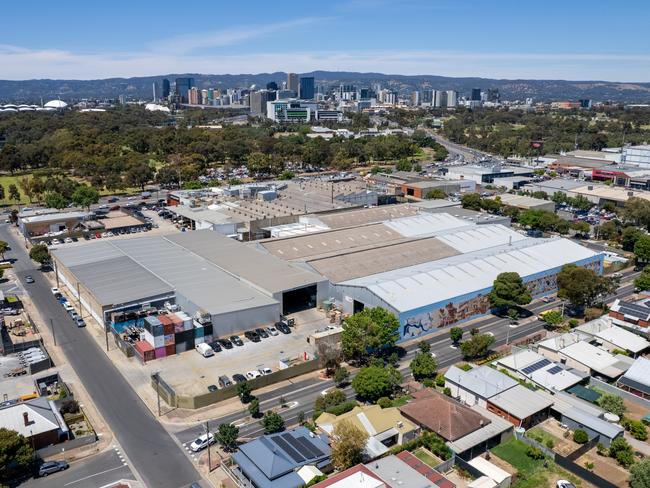 Corner Smith St, Cawthorne St and Light Terrace, Thebarton. Picture: Supplied by Knight Frank