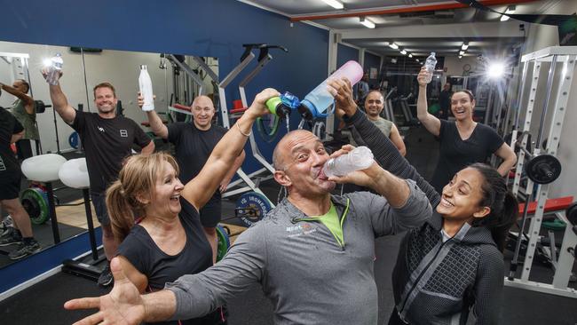 Gym owner Fred Liberatore has slammed a fad 'no water' diet known as dry-fasting. Picture: David Geraghty