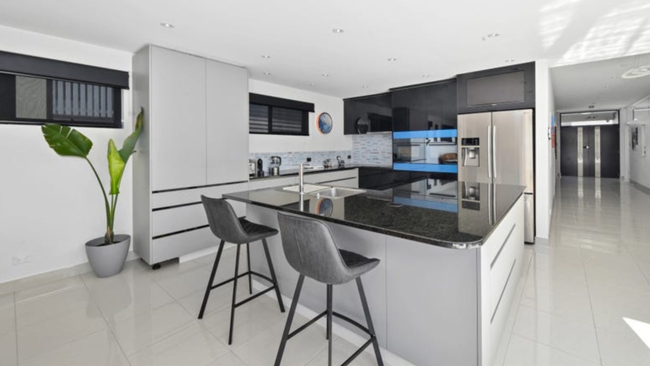 The kitchen of the high-end property for sale in Launceston. Picture: realestate.com.au