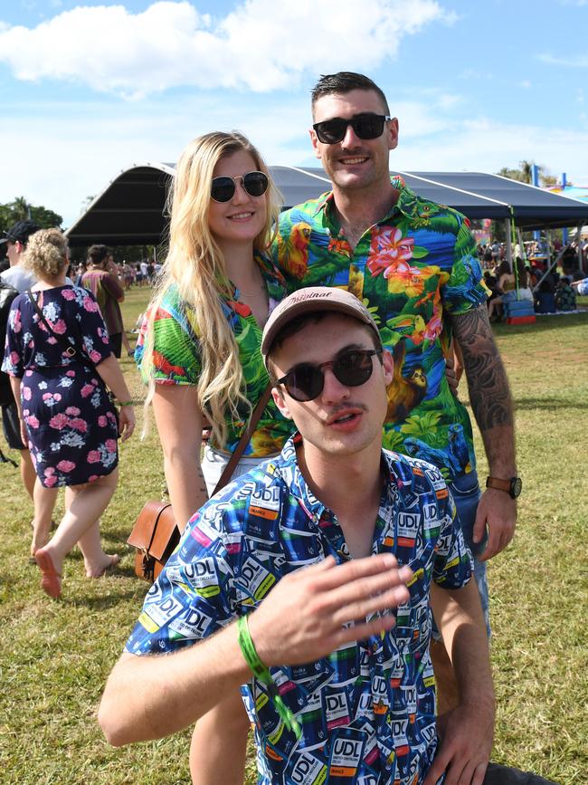 Bass in the Grass 2019, Pic Katrina Bridgeford. Isaac Pasakarnis, Teagan Millar, Matthew Barry.
