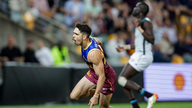 Charlie Cameron and the Lions booked their place in a home preliminary final. Picture: Russell Freeman/AFL Photos