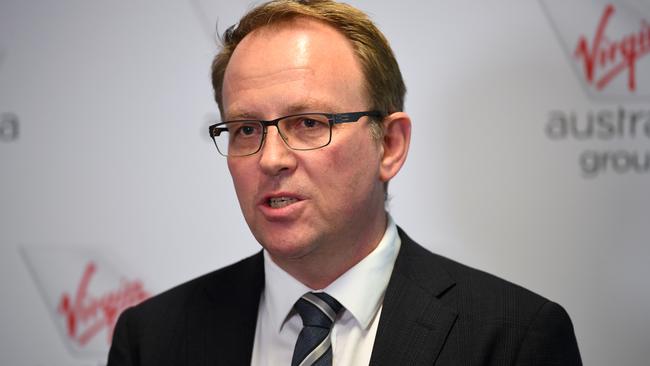 Virgin Australia administrator Vaughan Strawbridge. Picture: AAP