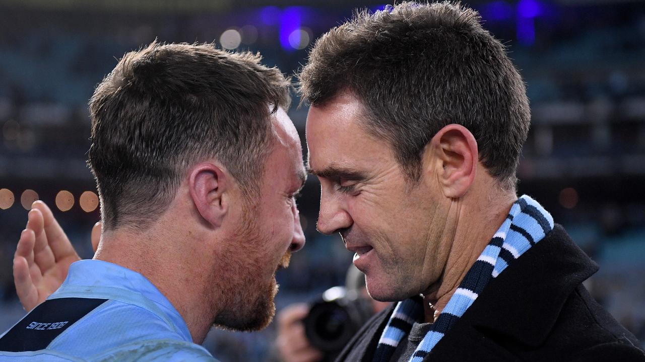 Blues coach Brad Fittler had to deliver the tough news that James Maloney was dropped from a series-winning side.
