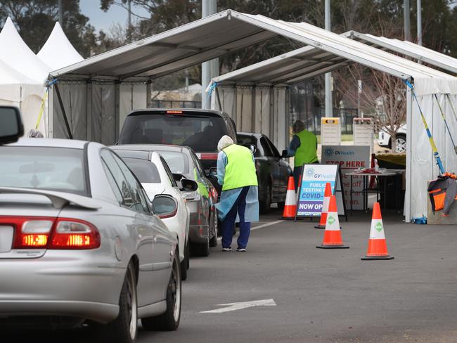 At least 16,000 Shepparton residents are currently in home isolation. s. Picture: David Caird