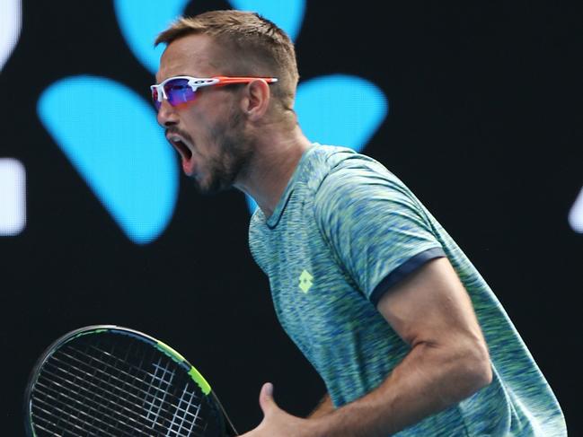 Viktor Troicki has won a Davis Cup with Serbia and reached the fourth round of three French Opens and two Wimbledons. Picture: George Salpigtidis