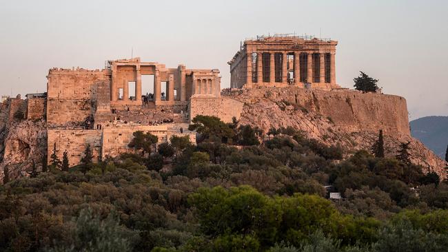 The Parthenon Temple: listening to opposing views was a vital part of democracy in ancient Athens. Picture: AFP.