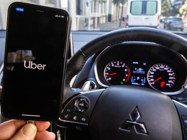 MELBOURNE, AUSTRALIA- NewsWire Photos MAY 06 2021:  Generic Uber Ride imagery. Picture: NCA NewsWire / Sarah Matray