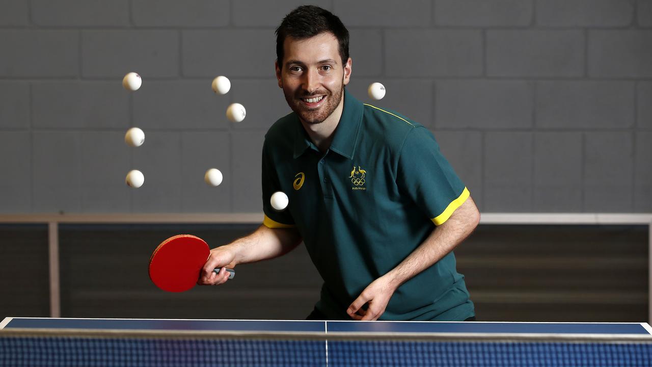 Olympic table tennis player David Powell