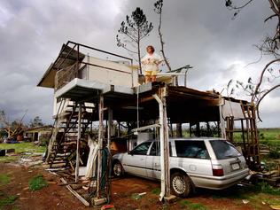 Cyclone Larry damage at Mourilyan.