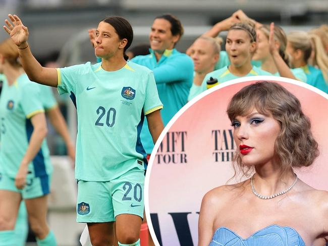 Taylor Swift and the Matildas