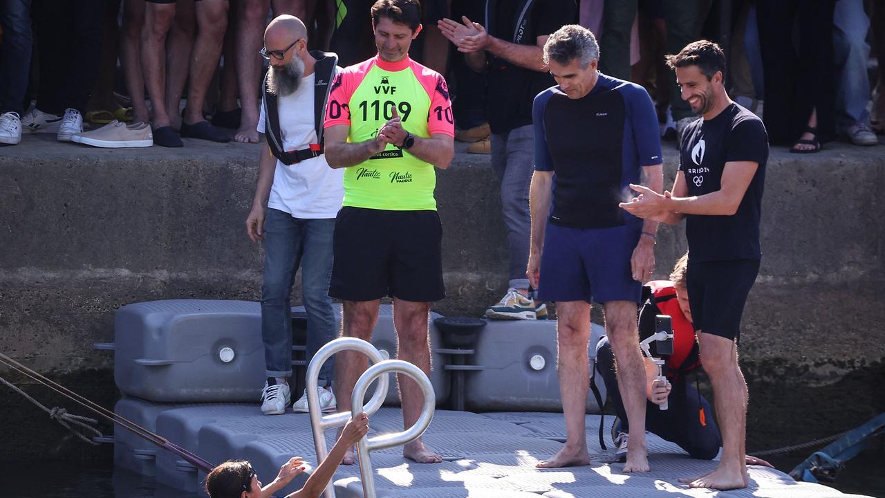 Following the Opening Ceremony, the Seine will be used for a number of events. Picture: EMMANUEL DUNAND / AFP.